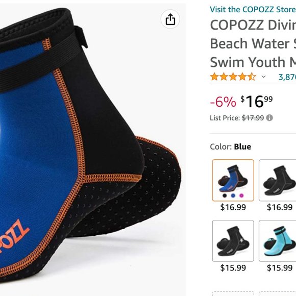 Diving Socks, size XXS - Picture 4 of 4